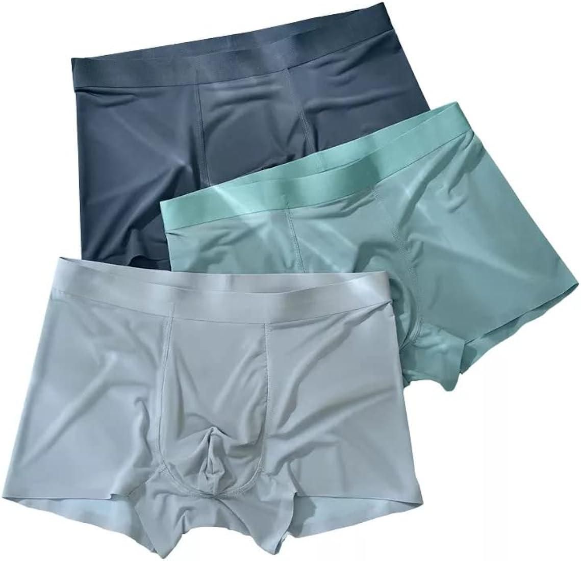 Men's Ice Silk Briefs Boxers (🔥Buy 1 Get 4 Free🔥)