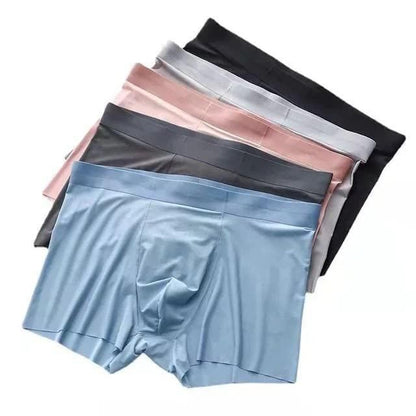 Men's Ice Silk Briefs Boxers (🔥Buy 1 Get 4 Free🔥)