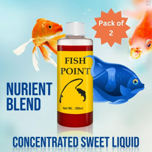 FISH POINT ? NATURAL BAIT FOR FISH 200ML(BUY 1 GET 1 FREE )