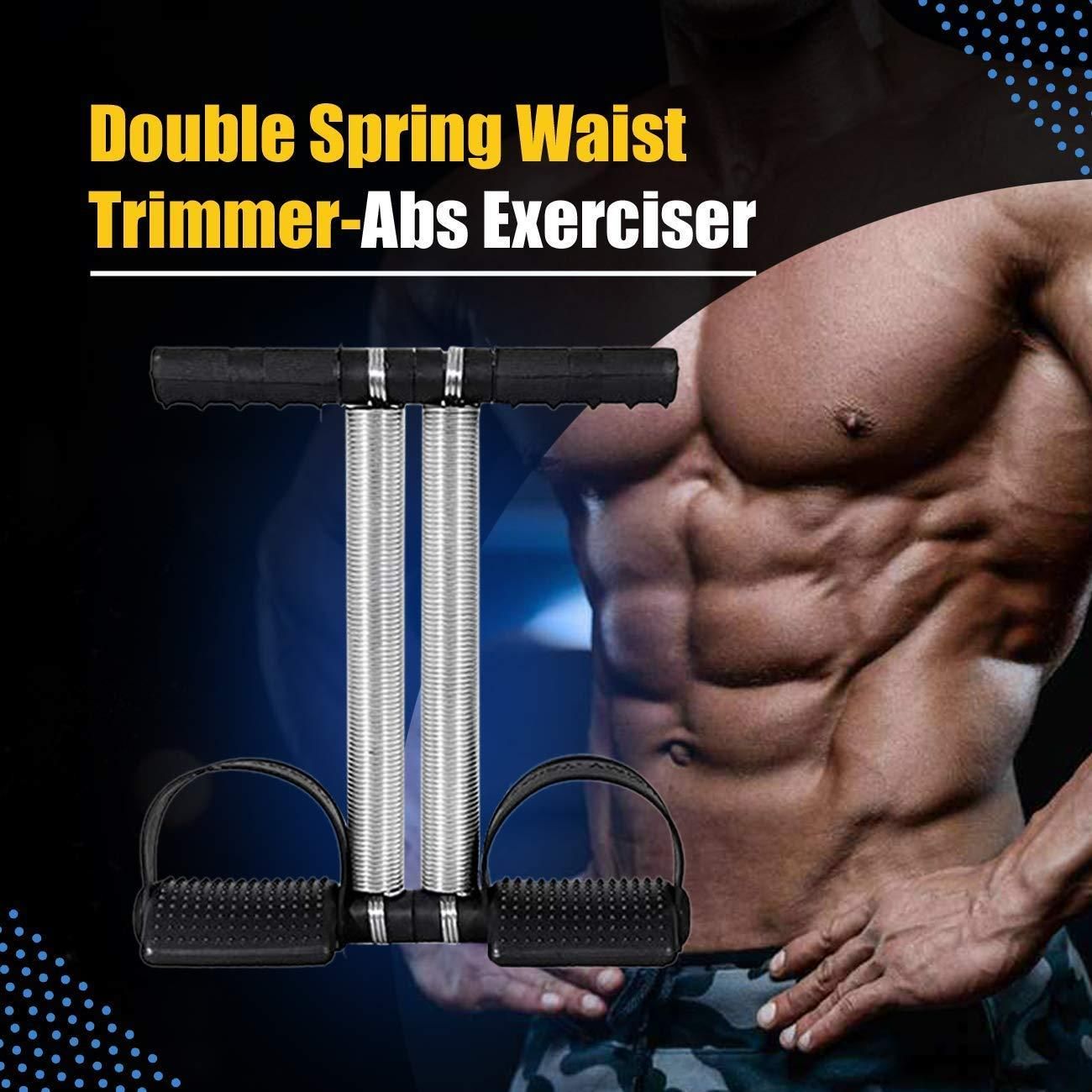 Double Spring Tummy / Waist Trimmer Ab Exerciser  🔥 Last Day Sale - 50% Off🔥